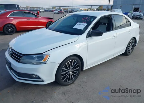 2016 Volkswagen Jetta 1.8T Sport from USA, damaged, VIN 3VWD17AJ2GM237110